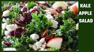 How to make Kale Apple Salad [upl. by Assilem]