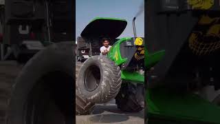 shortvideo tractorjanapada uttrakarnataka farming jondear tractor tranding race [upl. by Shipp]