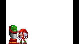 Knuckles vs Shadow DC2SONIC SPRITES [upl. by Skvorak538]