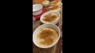 Homemade Sweet Dessert Creamy Rice Pudding Shorts [upl. by Hsemin]