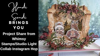 Project Share Whimsy StampsStudio Light IG Hop [upl. by Nyrroc548]