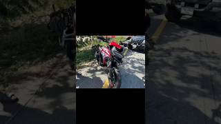 Ducati ADB Bike Accident shorts ducati Accident bikeride super bike motorcycle [upl. by Brookhouse511]