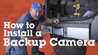 How to install a backup camera in your car  Crutchfield video [upl. by Annairba611]