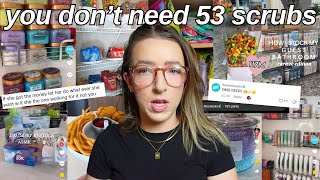 reacting to even more tiktok restocks and the overconsumption is still out of control [upl. by Hsizan139]