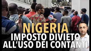 Proteste in Nigeria contro la carenza di denaro contante [upl. by Llednyl]