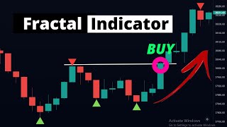 Fractal indicator strategy  William fractal trading strategy  Fractal trading strategy Hindi [upl. by Enorahs635]