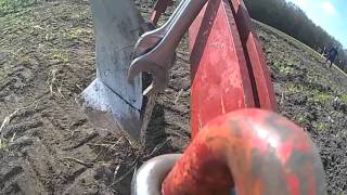 plowing with the Wheel Horse  plow cam 1 [upl. by Sell]