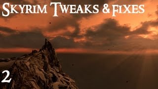 Skyrim Tweaks and Fixes 2 More Zfighting [upl. by Drolet585]