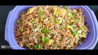 Quick Chicken Fried Rice  IndoChinese Recipe  Home style chicken fried rice [upl. by Healy]