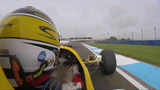 Lee Cunningham F3000 Reynard 89D Test at Donington [upl. by Adelaja]