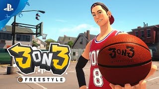 3on3 Freestyle  Open Beta Trailer  PS4 [upl. by Mettah]