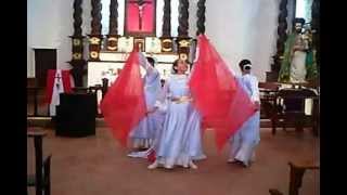 Ministerio de Danza Católica Jerusalén quotVEN ESPIRITU VENquot Cochabamba  Bolivia [upl. by Omura]