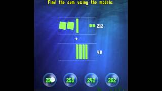 Count On Ones Tens And Hundreds  Three Digit Addition  2nd Grade Splash Math App [upl. by Dyol509]