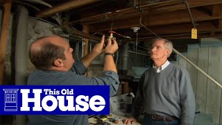 How to Replace a Plumbing ShutOff Valve  This Old House [upl. by Eidroj893]