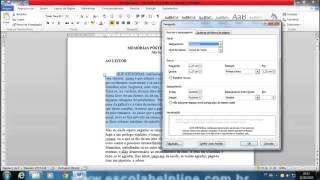 Como Formatar de Trabalhos no Word passo a passo [upl. by Nauqes]