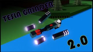 Tesla Grinder 20 Tutorial  Build a Boat for Treasure ROBLOX [upl. by Haneehs]