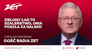 Minister Rolnictwa Zielony Ład to szaleństwo Unia poszła za daleko [upl. by Adnuhser848]