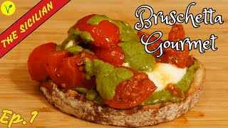 How to make TOMATO BRUSCHETTA  Gourmet ep 1 [upl. by Glogau]