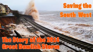 The Great Dawlish Storm of 2014  Saving the South West [upl. by Hannad]