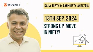 NIFTY and BANKNIFTY Analysis for tomorrow 13 September [upl. by Natalia]