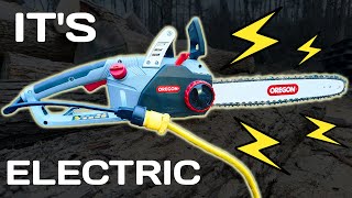 Switching to an ELECTRIC CHAINSAW And this is why [upl. by Bouchier]