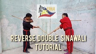 REVERSE DOUBLE SINAWALI  TUTORIAL [upl. by Etnovad682]