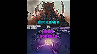 Mega Kaiju vs Shin Godzilla shingodzilla pacificrim vsbattle vsedit wisedit wis whoisstronger [upl. by Atnek]