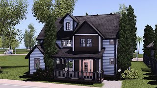 building for my custom world in The Sims 3 again  Cypress Bend  Speed Build [upl. by Auqinimod]