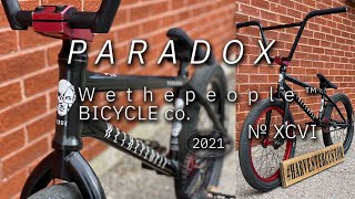 WETHEPEOPLE PARADOX FRAME BUILD  HARVESTER BIKES [upl. by Isaiah]