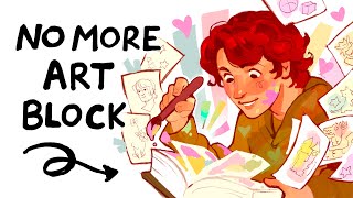 how to actually finish your sketchbook this year at any level [upl. by Nosral]