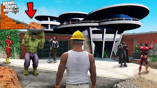 Franklin amp Avengers Upgrading And Repairing Franklins House In GTA 5 [upl. by Jahdol425]