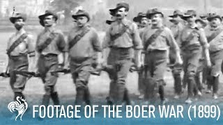 Rare War Footage from The Boer War 1899  War Archives [upl. by Pacifa]