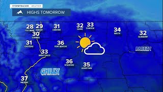 Partly to mostly cloudy and chilly on Wednesday [upl. by Laehcor]