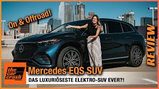 Mercedes EQS SUV 2022 Der luxuriöseste Elektro 7Sitzer Fahrbericht  Review  Test  580 4Matic [upl. by Gracie]