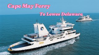 Cape May Ferry from NJ to Lewes DE  Vlog 1 [upl. by Tirrej]