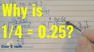 EASY Explanation of Fractions → Decimals  Decimal Conversion  Middle School Math [upl. by Idac]