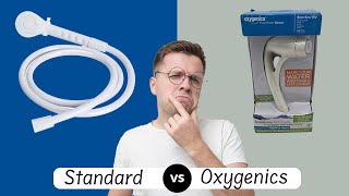 Standard vs Oxygenics RV Shower Head Water Efficiency Showdown [upl. by Caundra]