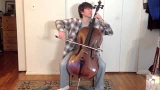 Ed Sheeran Thinking Out Loud  solo cello [upl. by Enaxor]