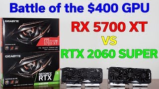 RX 5700 XT Review — Battle of the 400 GPU — 60 Benchmarks [upl. by Amalia]