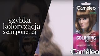 Szybka i łagodna koloryzacja  Cameleo COLORING SHAMPOO [upl. by Cindie]