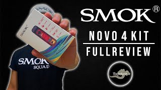 NOVO 4 KIT BY SMOK  REPLACEABLE COILS  FULL REVIEW PH  VAPETOR [upl. by Denbrook925]