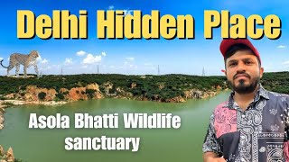 Asola Bhatti Wildlife sanctuary 2024  Delhi Famous places  Hidden places Vanitakshvlog [upl. by Naji]