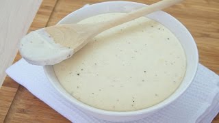 How to Make Bechamel Sauce  Easy Homemade Bechamel White Sauce Recipe [upl. by Rici]