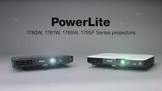 Epson PowerLite 1700 Series Compact Projectors  Take the Tour [upl. by Suivatco786]