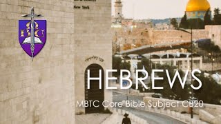 Hebrews 1  Bible Study  Lesson 1 Introduction [upl. by Brotherson]