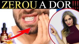 Como acabar com a DOR DE DENTE em CASA Receita Caseira com Óleo de Melaleuca [upl. by Kerstin]