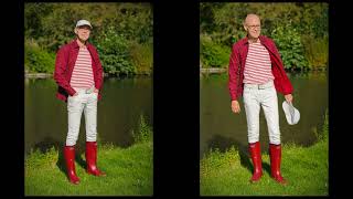 Photoshoot Gumleaf quotNorsequot wellies in colour RED  1st of October 2023 [upl. by Nyleaj]