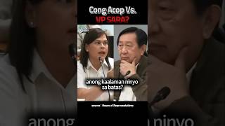 CONG ACOP VS VP SARA OVP VPSara HOR [upl. by Anelhtac]