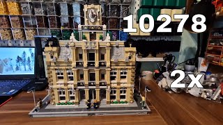 The Courthouse  10278 Police Station x2 Sets Alternate Build [upl. by Ardet]