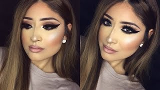 THICK EYELINER Makeup Look [upl. by Nuahsed]